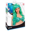 WIDMANN 04405 Mermaid Wig Green/Blue