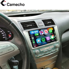 Camecho Android 13 Apple CarPlay GPS Navi For Toyota Camry 2007-2011 Car Stereo Radio