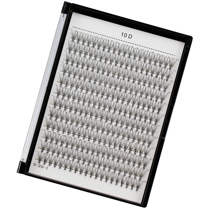 Bodermincer 240pcs 10D D Curl Lashes Clusters Maquillaje Profesional Pestañas