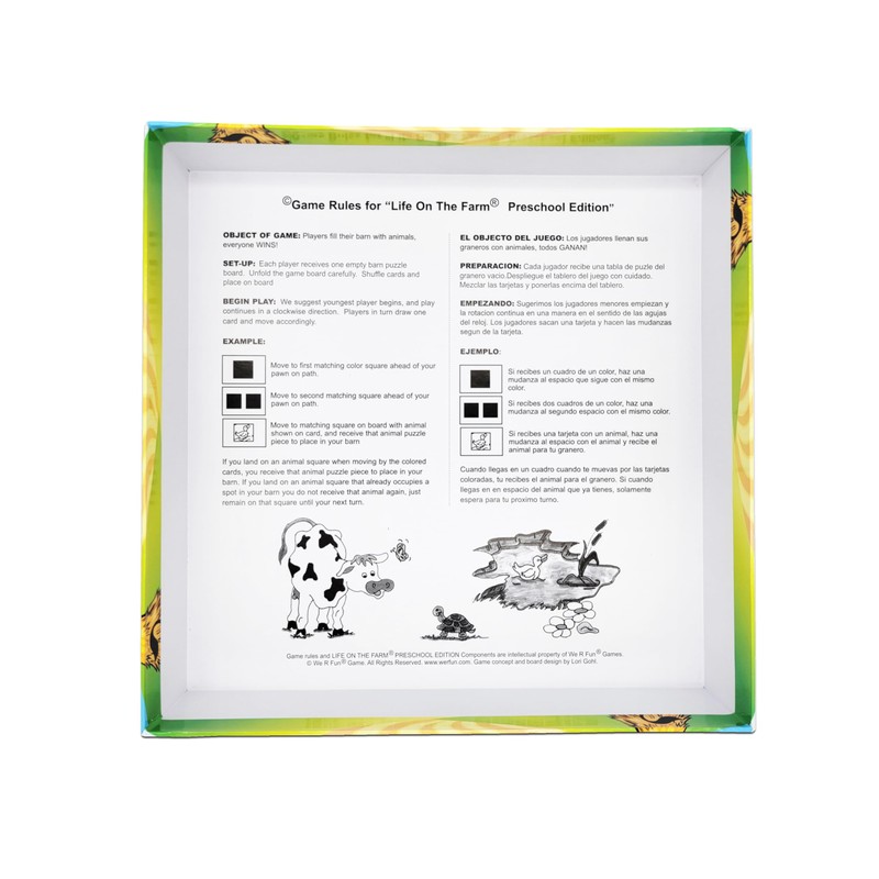 Juego de mesa Life on The Farm - Edición preescolar