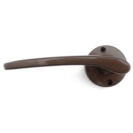Kawaguchi Giken JL-20-1M-TBr JL-20-1M-TBr Lever Handle for Residential Indoor Use, Backset, 2.0 inches (50 mm), Brown