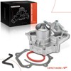A-Premium Engine Water Pump with Gasket & Pulley Compatible with