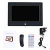 7Inch 1024*600HD Digital Photo Picture Frame Alarm Clock Player Album