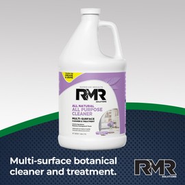 RMR All Natural All-Purpose Cleaner - Non-Toxic, Rinse-Free Multipurpose Cleaning Supplies, Biodegradable 1 Gallon Bottle, Modern Botanical Scent