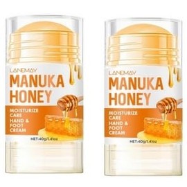 2PCS Foot Cream, Honey Foot & Hand Cream for Cracked Heels and Dry Skin, Cracked Heel Repair Cream,