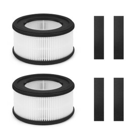 Z-1000 Replacement Filter Compatible with TruSens Z-1000 Air Purifier,H13 Activated carbon,Model AFH-Z1000-01, 2 Premium Filters and 4 Extra Activated Carbon Pre-Filters