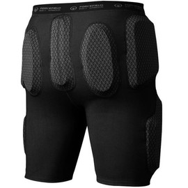 Forcefield Pro Action Shorts - Sports CE Level 1 Armour Padding Protection for Motorcycle Skiing Snowboarding Biking - Moulded 3D Protection - Unisex - XS (UK, Waist, 30, Regular, Short, Black)