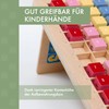 1x1 Multiplikations-Spielbrett, Buntes Holz Lernspielzeug, Interaktives Einmaleins Spiel für Grundschüler,