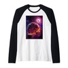 Galaxy Universe space nebula orbit star ship cosmonaut Raglan Baseball Tee