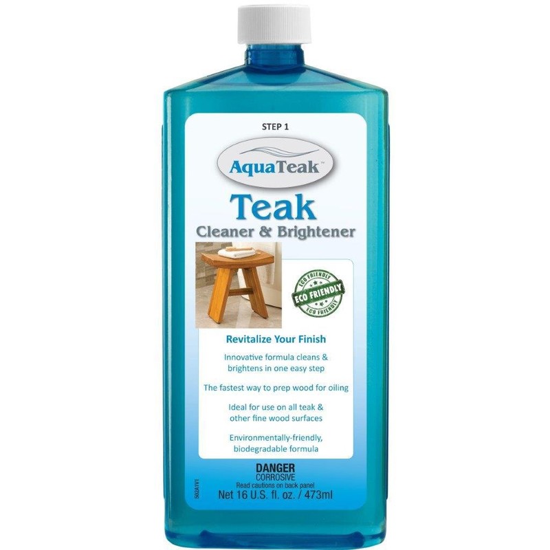 AquaTeak Care Kit: Premium Teak Oil & Teak Cleaner &