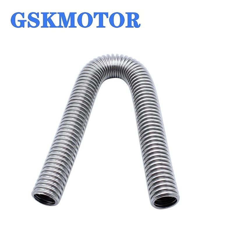 24" Stainless Steel Radiator Flexible Coolant Water Hose Kit with