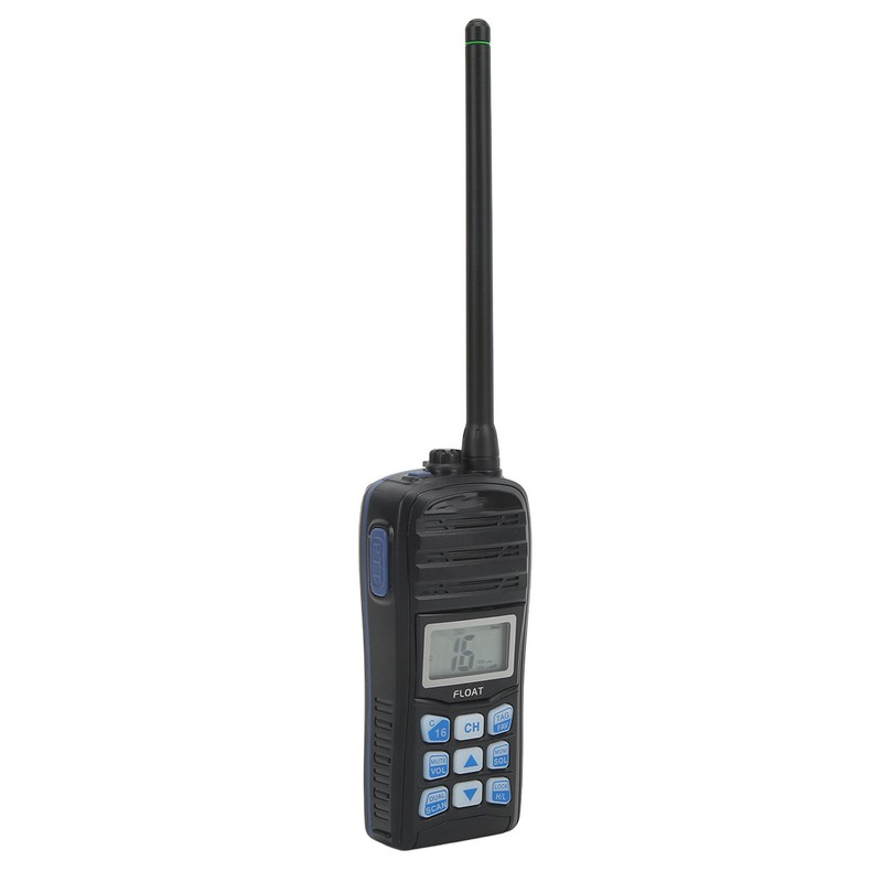 Marine Walkie Talkie Handheld IP67 Waterproof Floating 5W VHF Transceiver