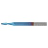 Ballnose Cutter Ball End Mill Blue Coated Spiral Router Bit