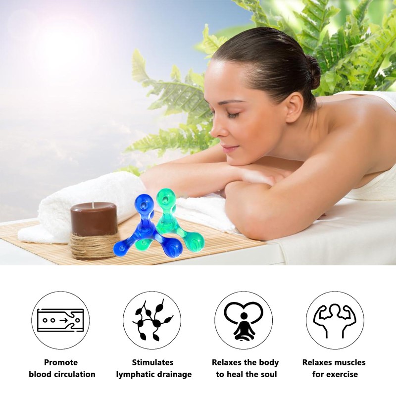Trigger Point Massager, Pack of 2 Trigger Point Pusher 4