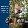 Black Boar UTV/ATV Chainsaw Mount - Features Quick-Release Saw Removal