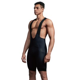 CEROTIPOLAR Big Sizing Plus Sizing Men Cycling Bike Bibs with PP Panel Design UPF50+ Black