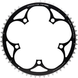 Spécialités TA Alize 130 PCD, 9/10 Speed Chainring, Black, 52T Outer