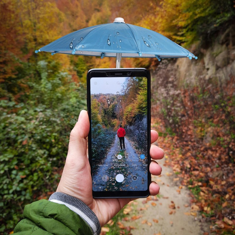 TOYMIS 2pcs Cell Phone Umbrella, Multifunctional Adjustable Cute Phone Shade