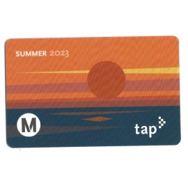 NEW Active Summer 2023 Los Angeles Metro LA TAP Fare Card Bus Rail Subway