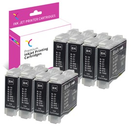 YC LC51 LC-51 Ink Compatible for Brother 230C MFC-240C MFC-885C MFC-465cn MFC-5860CN DCP-130C,DCP-330C,DCP-540CN,FAX-1860C,MFC-440CN,MFC-665CW,MFC-845CW,MFC-3360C,MFC-5460CN,FAX-196C,2480C,2580C (8BK)