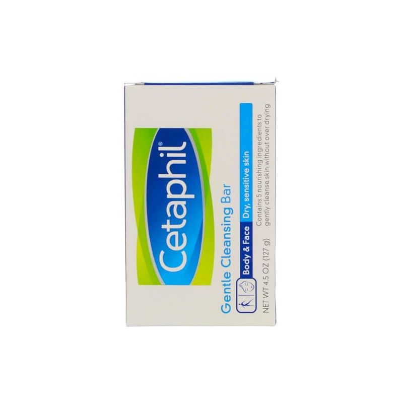 Cetaphil Gentle Cleansing Bar For Dry And Sensitive Skin, 4.5