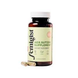 Femigist HERsutism Supplement, Spearmint Zinc Capsules for Facial Hair Reduction, Hirsutism Natural Androgen Blocker, PCOS Support, Hormone Balance Aid for Women, Herbal Solution for Excess Growth