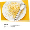 COLLBATH Ergonomic Handle Corn Peeler Steel Stripper for Kitchen Fast