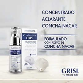 Concha Ncar GRISI Serum Facial, 30 ml, Recupera el tono de tu piel, Resultados visibles en 4 semanas                                                  