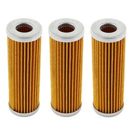 TOPREPAIR 3pcs Fuel Filter for Kubota 15231-43560 1T021-43560 15231-43562 Woods 70666 Engine Kioti CK20 D1005 D1105 D1305 D902 G4200 G5200 G6200 B1550 B1500 B1700 B1750 B1750HST B20