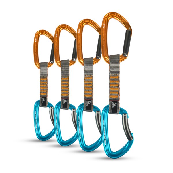Fusion Climb Vapor 5 Quickdraw - 4 Pack of Durable