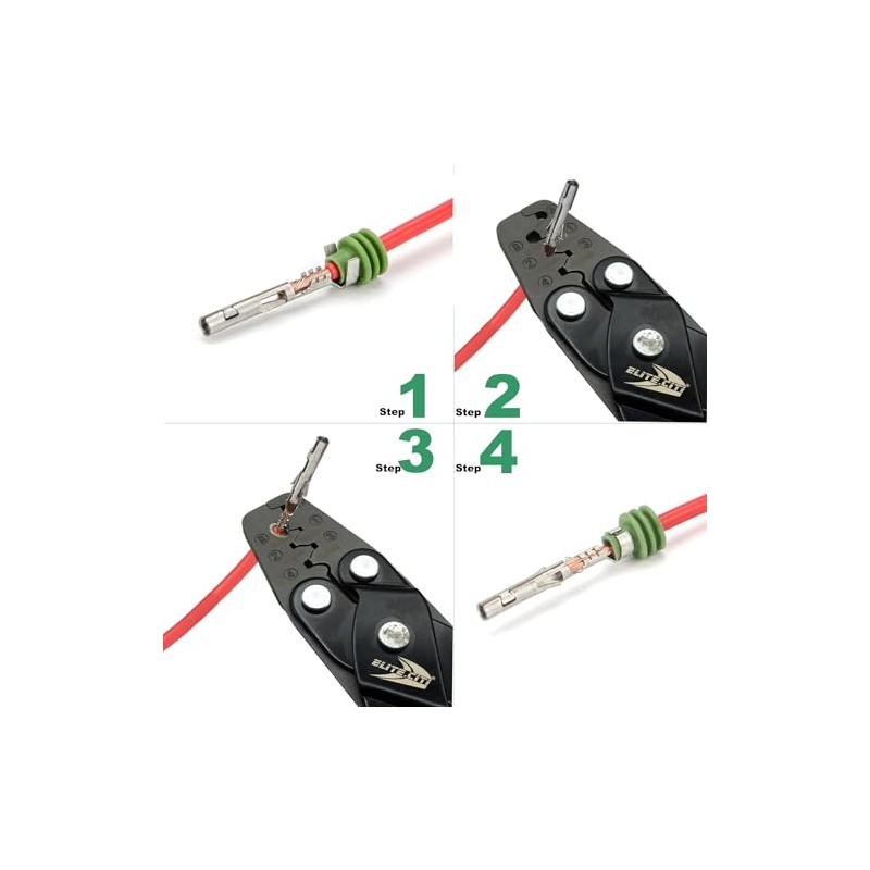 280 Metri-Pack Sealed Connector Crimper Tools for Delphi/APTIV - 12GA-22GA