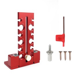 Dowel Maker Jig Kit, Cemented Carbide Cutters for Dowel Making, Adjustable 7-18mm Woodworking Round Rod Tool, Fast and Accurate Material Shaping