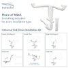 Transolid TSDIK Plastic Sink Drain Install Kit, 12" L x