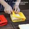 Sandwich Cutter and Sealer Uncrustables Sandwich Maker for Cut and