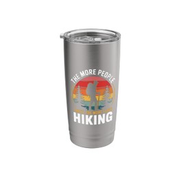 Hiker Mountains Lover Backpacking Camping Hiking Stainless Steel Insulated Tumbler