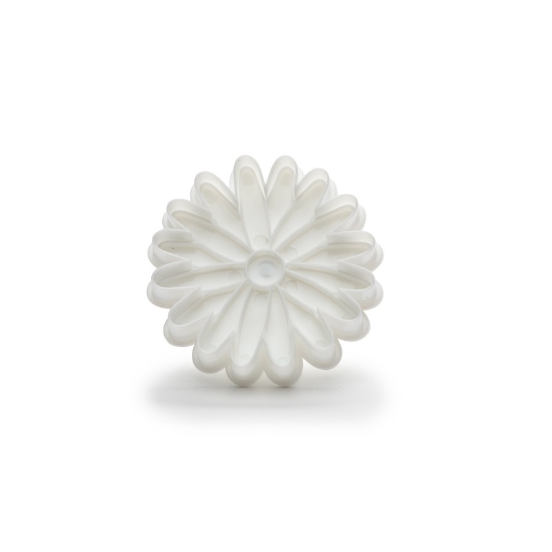 Bakelicious Daisy Plunger Cutter, White