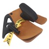 Double PU Leather Archery Finger Tab Archery Finger Guard Fingers