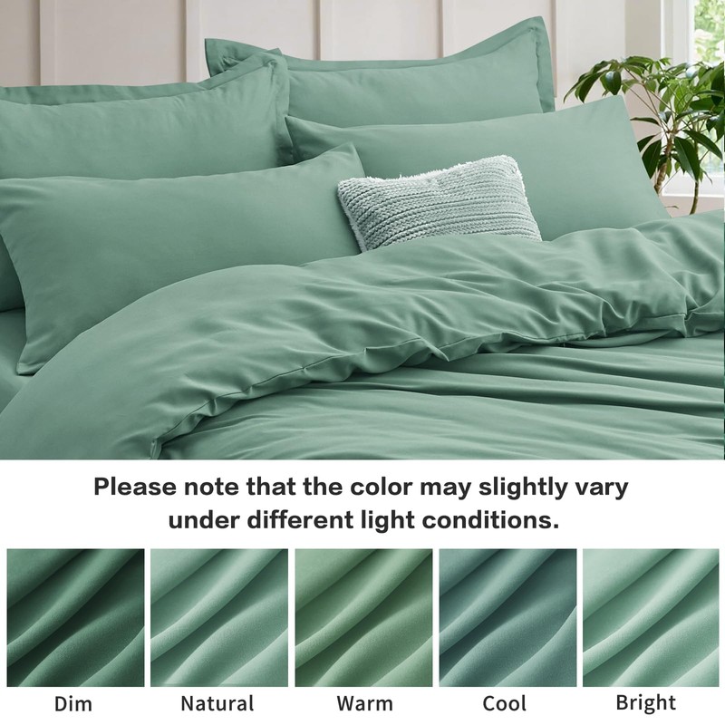Tifschlaf Pillow Cases 2 Pack - Sage Green Pillowcases Pack