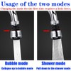 Pack of 2 Flexible Water Saving 360° Swivel Stainless Steel