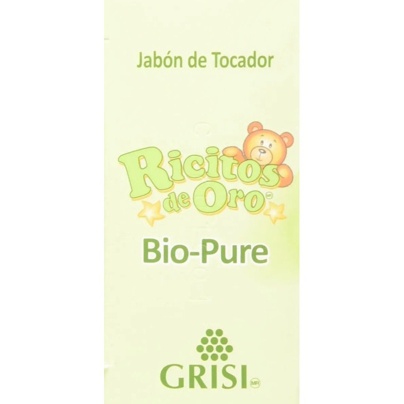 Ricitos Oro Jabón Corporal Barra Bio Pure 90gr