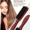 BEANPRECOY 2 Pcs Bristle Hair Brush, Hair Teasing Brush for