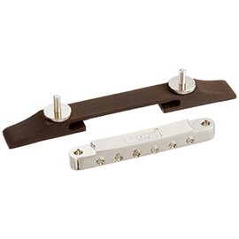 HOSCO SCUD Arch Top T.O.M. Bridge Ebony Base Nickel F-2820E