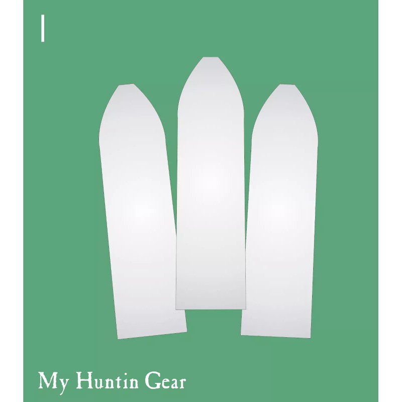 Olt Old Style D-2 Keyhole Item I - 3 Mylar