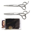 Montesoro 5-Piece Hair Cutting Scissors, For Thening Haircut, Self-Cut, Rust