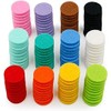 120 Pcs Colour Essential Oil Diffuser Locket Necklace Refill Pads/Aromatherapy
