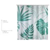 WENKO Mod. Brazil Shower Curtain Made of Recycled Plastic (PE)
