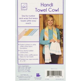 June Tailor JT-1450 Quilt As You Go Handi Towel Cowl Multi