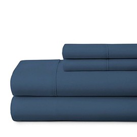 ienjoy Home Hotel Collection Luxury Soft Brushed Bed Sheet Set - Queen - Navy