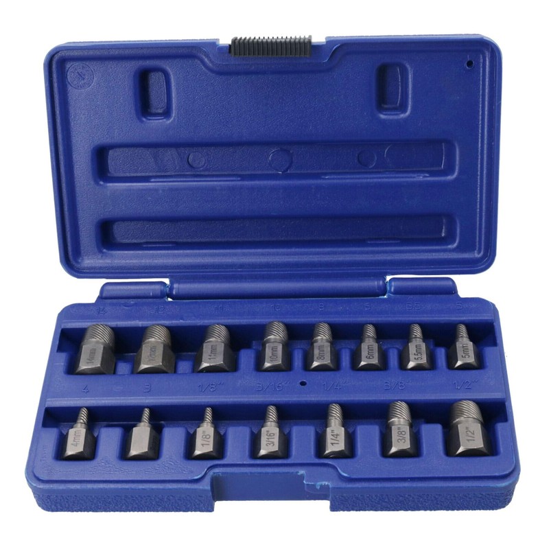 Heavy Duty Screw and Stud Extractor Remover Easy Out Metric