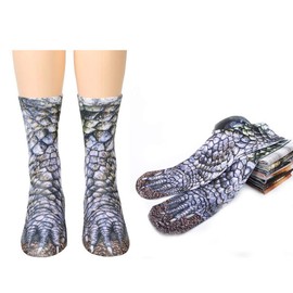 Rivanoer Animal Paw Socks-Novelty 3D Animal Socks Funny Christmas Gift Stocking Stuffers For Adult Women Men Teens